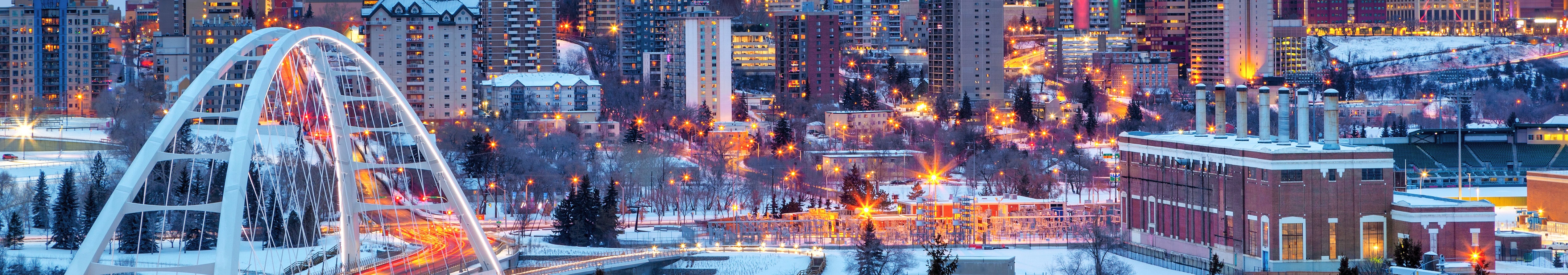 Edmonton in winter
